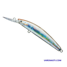Воблер Daiwa Presso Double Clutch 60F1 цвет Hologram Wakasagi